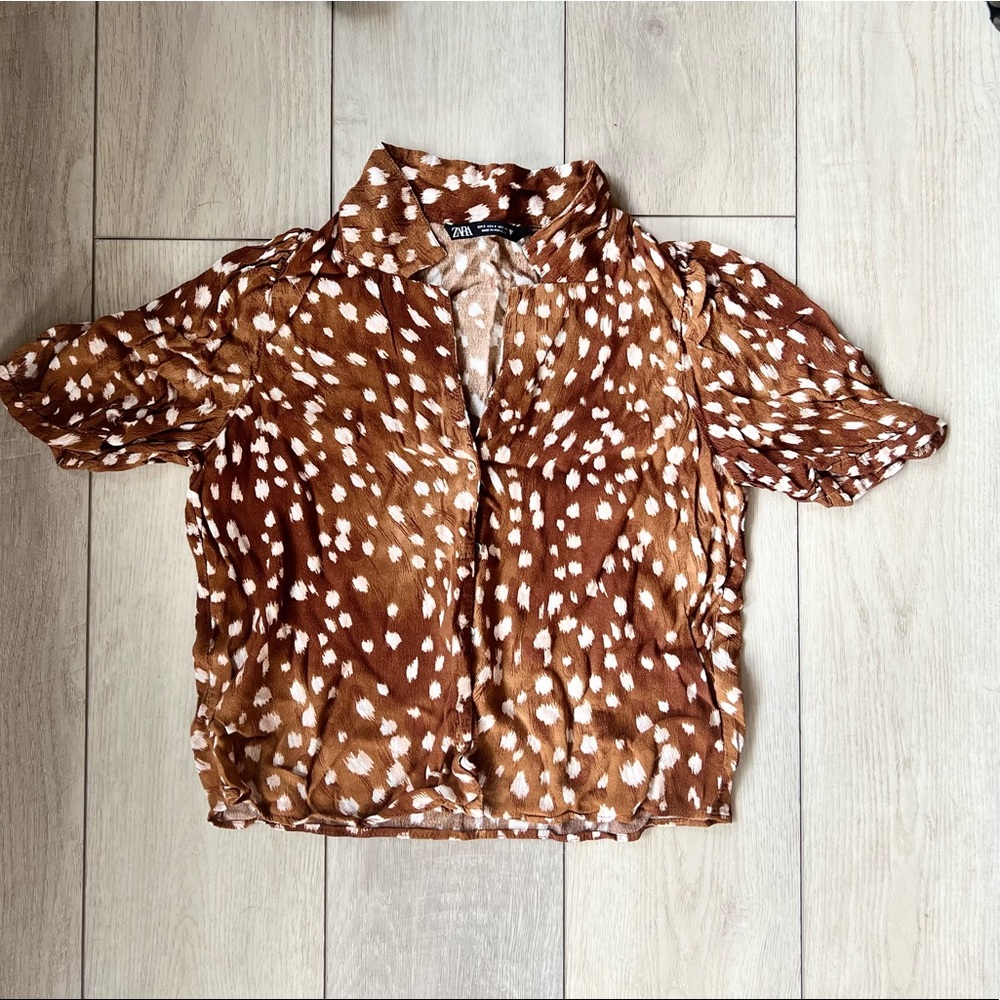 Zara S Size Vintage Blouse